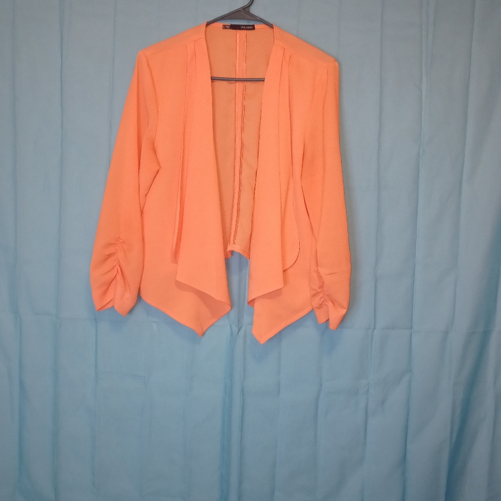 Maurices Tangerine Blazer